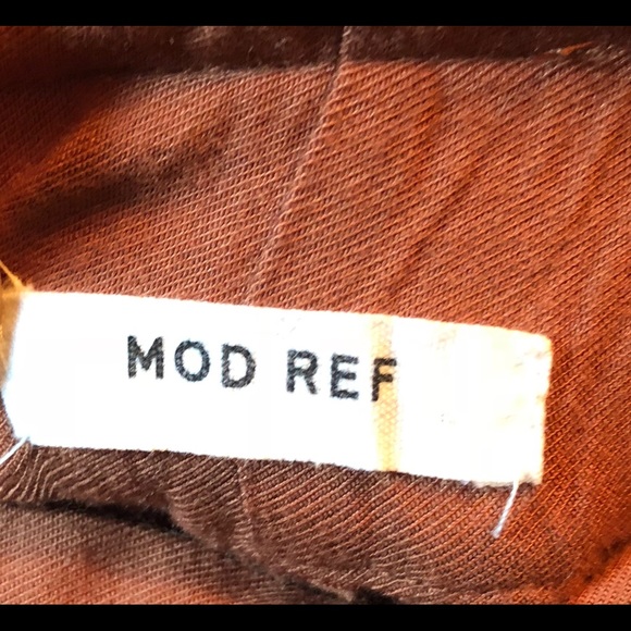 Burt Orange Mid-rise Pants - Picture 3 of 3